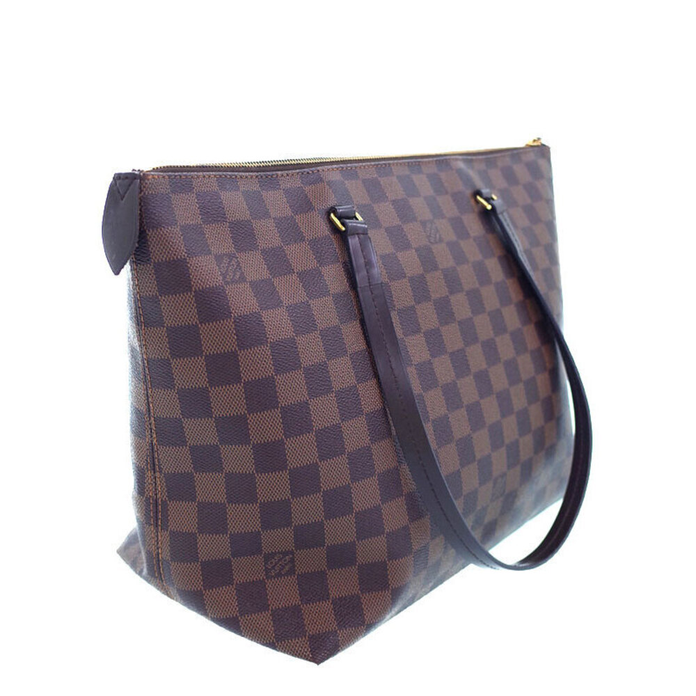 Louis Vuitton Tote Bag Iena Ebene Brown Damier